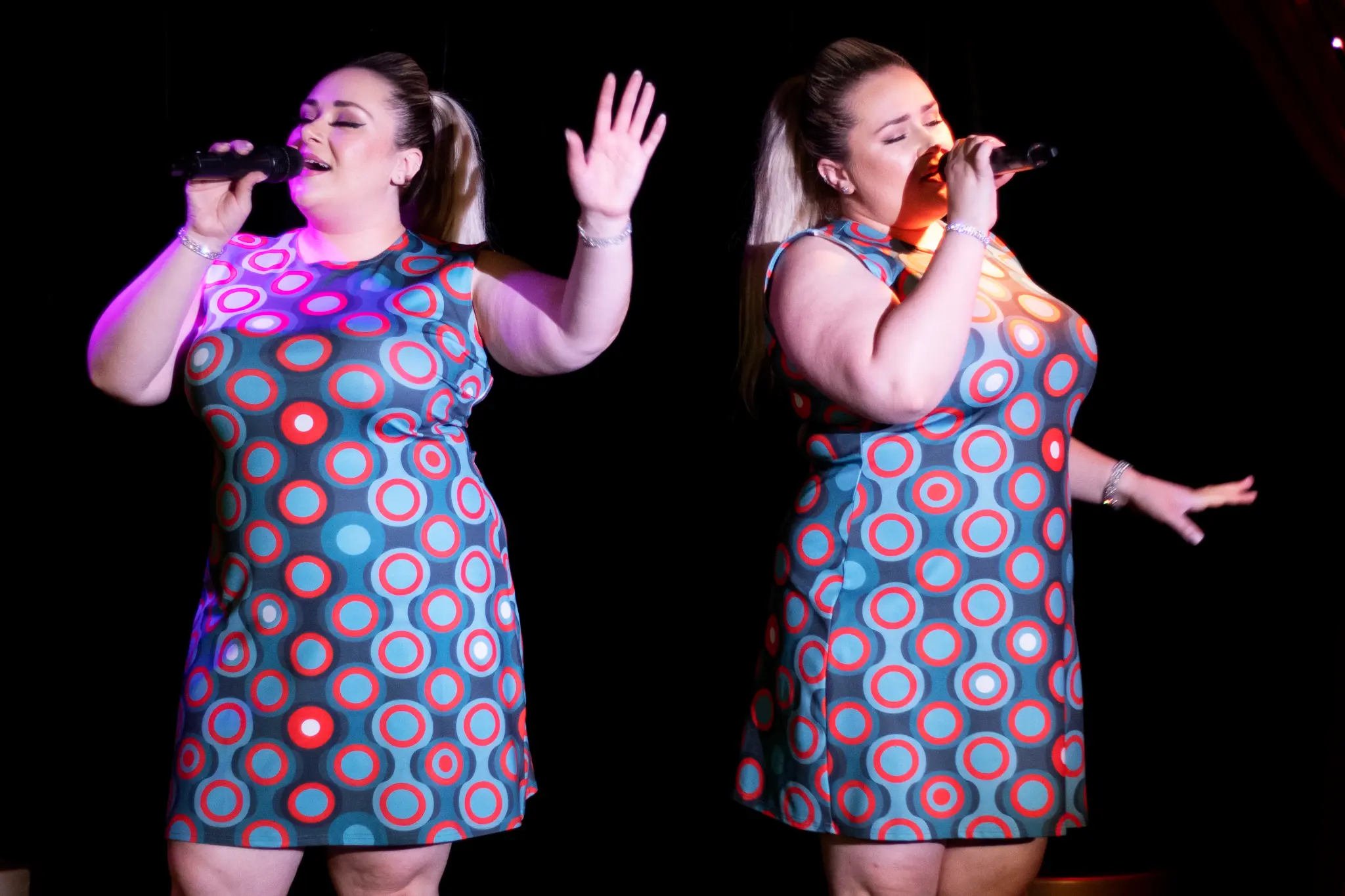 The Audrey Twins performing live